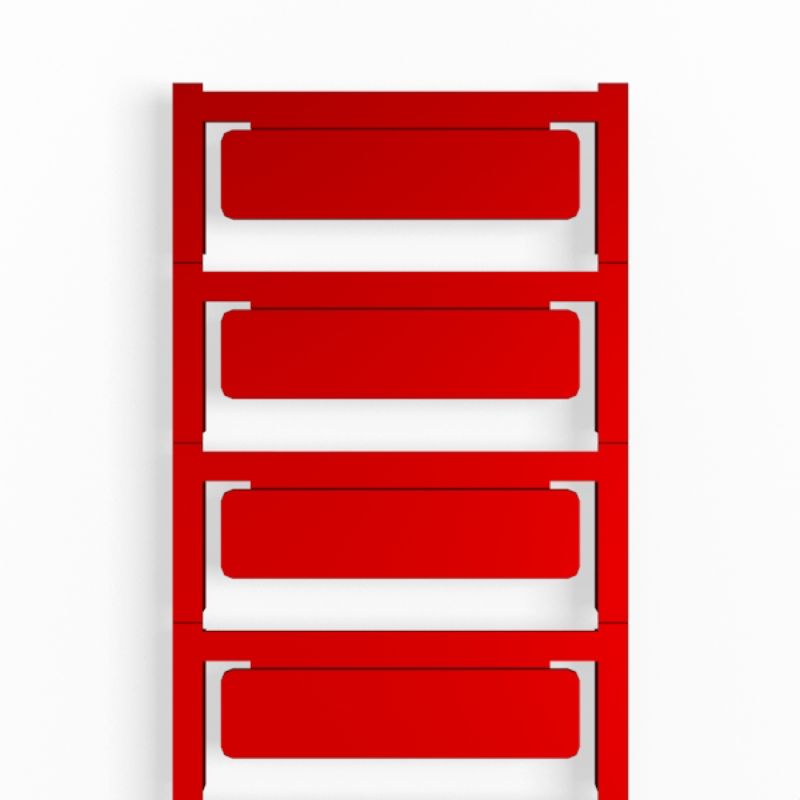 1288340000 - Durable 15x60mm Red ClipCard with Adhesive Markers  (Pack of 40)