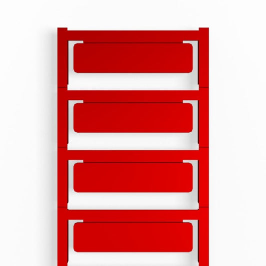 1288340000 - Durable 15x60mm Red ClipCard with Adhesive Markers  (Pack of 40)
