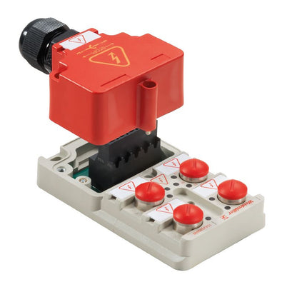 1542580000 - S-Coded 400V Hood Connector with LED Indicator