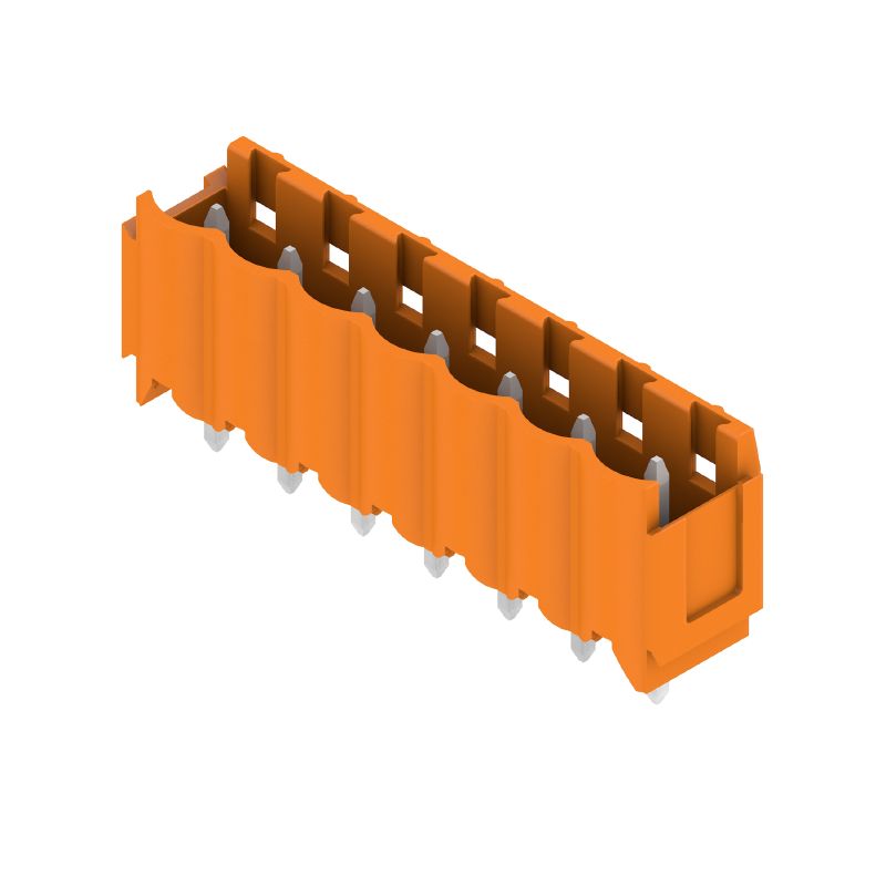 1581830000 - 7-Pole 5.00mm PCB Connector with THT Solder, Orange Box  (Pack of 50)