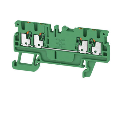 2534410000 - Green 1.5 mm² Terminal Block, UL Certified, 500V, PUSH IN  (Pack of 100)