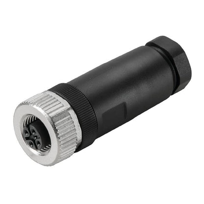 2736560000 - IP67 M12 Connector, 8 Poles, 8-10mm Cable Diameter