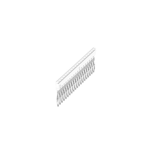 2831650000 - 20-Pole White Terminal Connector, 102mm Wide, 24A Rated  (Pack of 20)