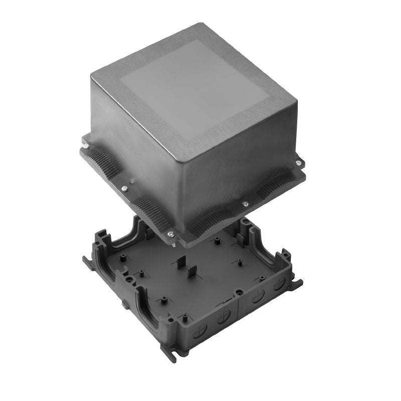 2659750000 - IP65 Rated Black Polycarbonate Enclosure 196mm x 196mm x 155mm