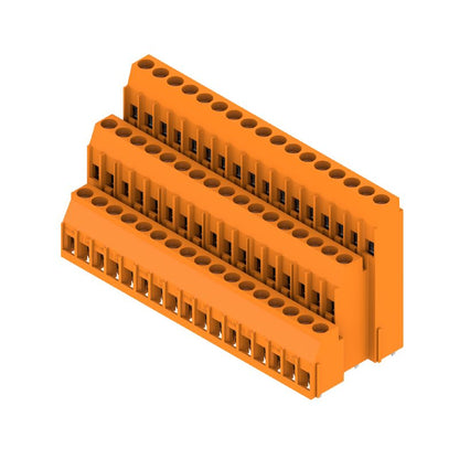 1979190000 - 5.08mm Terminal Block, 51 Poles, 90° Angle, Tinned Finish  (Pack of 10)