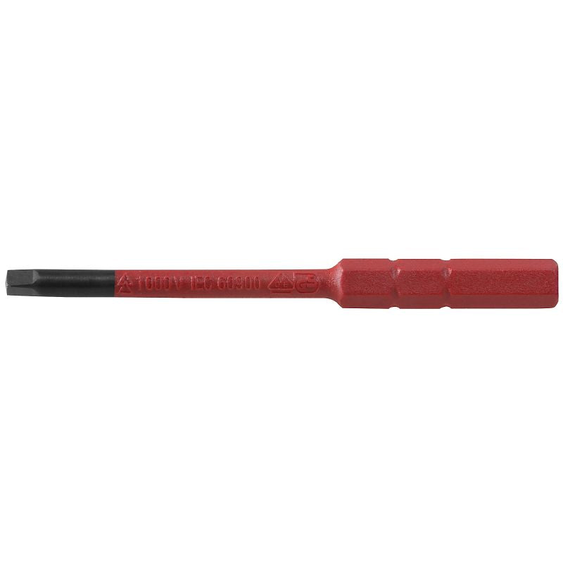 2506040000 - VDE Insulated Square Head Screwdriver Blade Insert