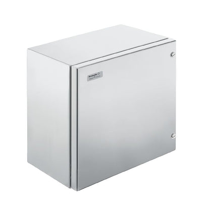 8000090351 - 300mm Stainless Steel Hinged Screw Enclosure for Industrial Use