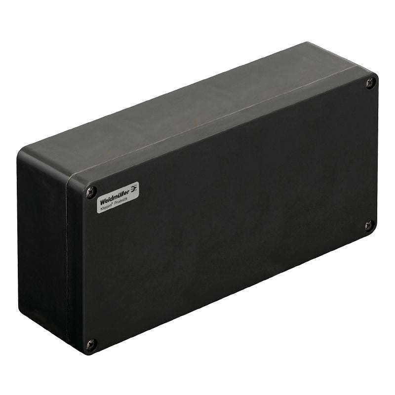 1306100000 - Polished Black Klippon POK Enclosure, 160mm x 360mm x 90mm