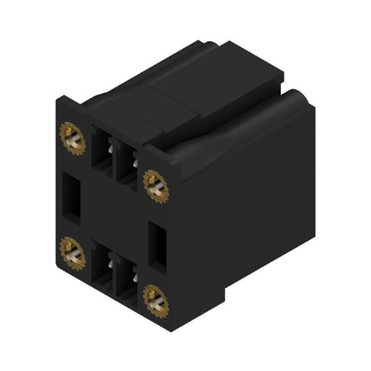 1974180000 - 3.81mm 4-Pole Black THT/THR PCB Header Connector  (Pack of 50)