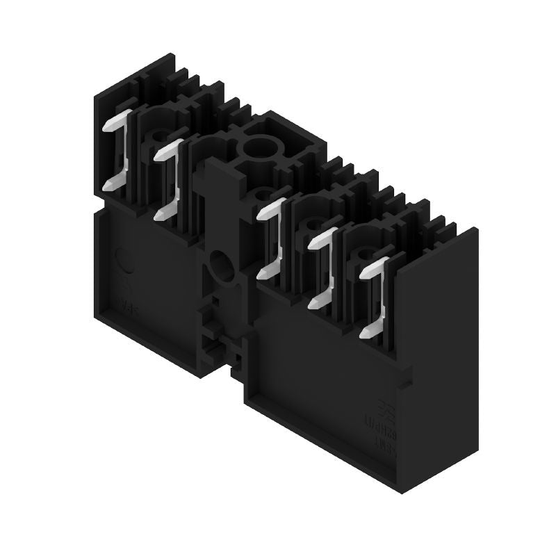 2499880000 - 7.62mm 5-Pole PCB Connector with 90° Angle and Middle Screw Flange  (Pack of 36)