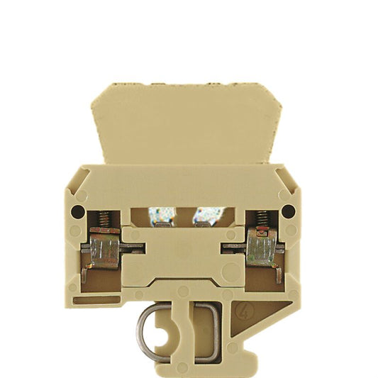 0413060000 - Beige 4mm² Terminal, 10A, 250V with Screw Connection  (Pack of 50)