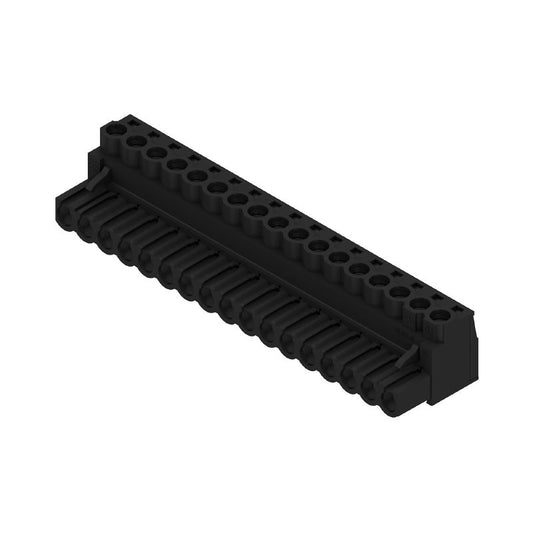 1943960000 - 5.08mm 17-Pole Female Plug Connector with 180° Clamping  (Pack of 18)