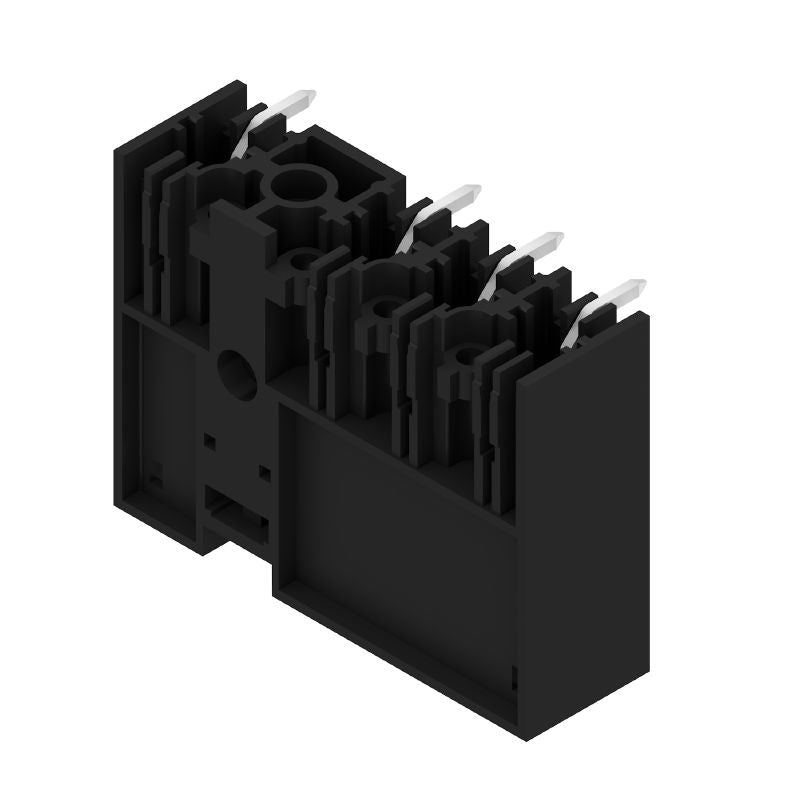 2464080000 - 7.62mm 4-Pole PCB Connector with Flange, THT Solder  (Pack of 48)