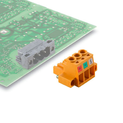 2872550000 - 5mm Female PCB Connector, 3 Poles, 180° Angle  (Pack of 72)