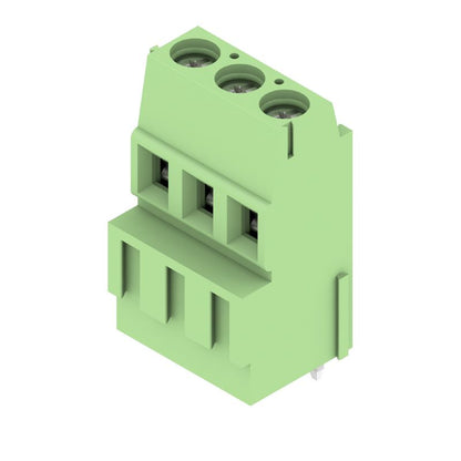 1766350000 - 5.08mm Circuit Board Terminal, 3 Poles, Tinned Green  (Pack of 100)