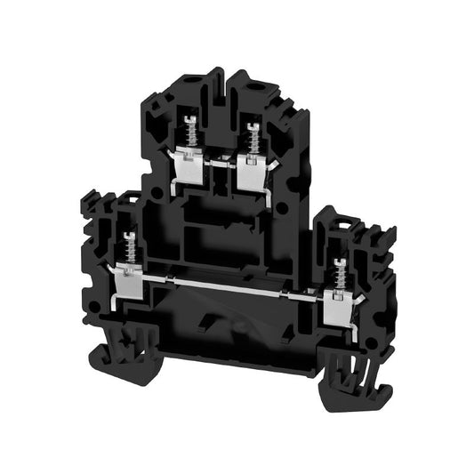 1068050000 - 4mm² Screw Terminal, 800V Modular Black Design  (Pack of 50)