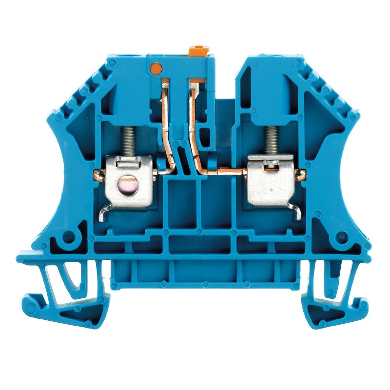 7910190000 - Compact 4mm² Blue Test-Disconnect Terminal, 32A, 500V  (Pack of 50)