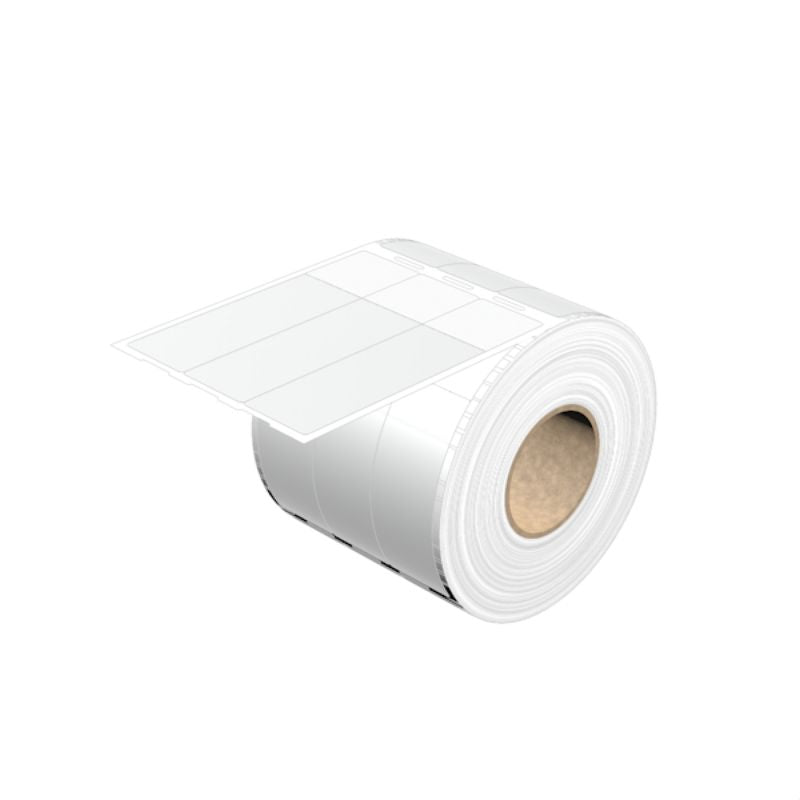 1110610000 - Self-Adhesive 25.4x95.2mm Vinyl Cable Marker, White