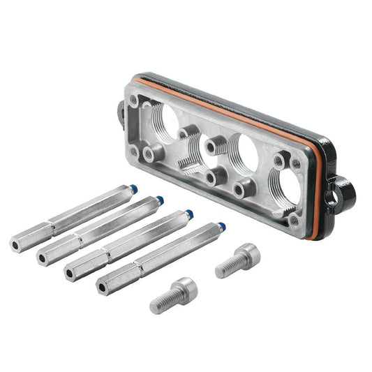1220860000 - Durable IP68 Diecast Aluminum Enclosure with M25 Cable Entries