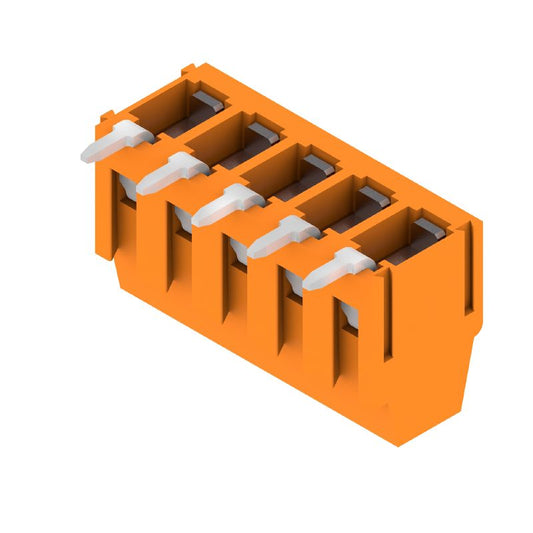 1234240000 - 5-Pole 5.00mm PCB Terminal with 180° Orientation  (Pack of 50)