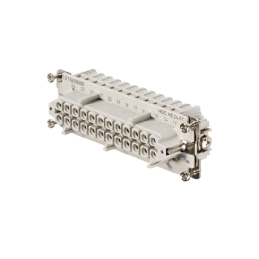1211600000 - 24-Pole RoHS Compliant Connector, 500V, 68g, Crimp Connection