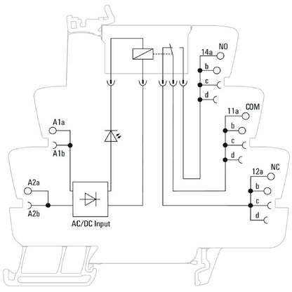 1479890000 - 16A Relay Module with Changeover Contact, 120V UC  (Pack of 10)
