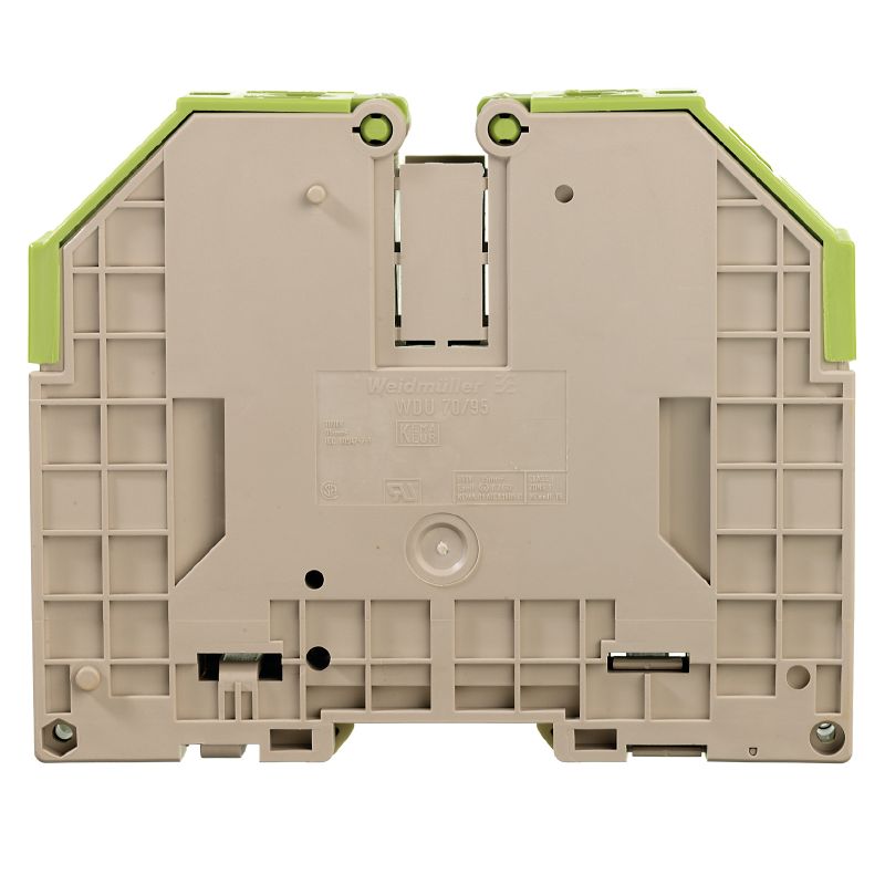 1024650000 - Compact Light Green Feed-Through Terminal Block, 232A, 95mm²  (Pack of 10)