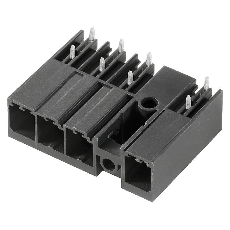 1156530000 - Black 7.62mm Pitch 4-Pole PCB Connector with Flange  (Pack of 48)