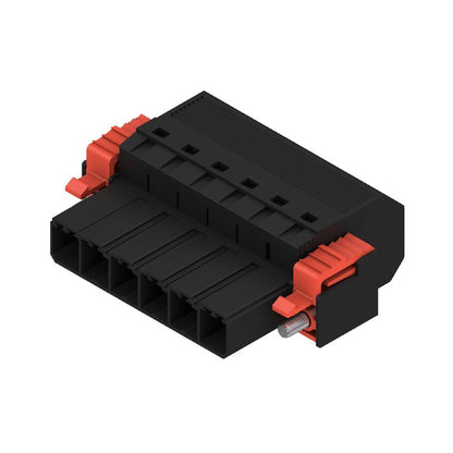 1124850000 - 7.62mm Male Plug Connector with 6 Poles, Push-In Mechanism  (Pack of 25)