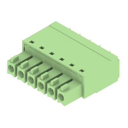 1969490000 - 6-Pole 3.81mm PCB Connector with PUSH IN Design  (Pack of 50)