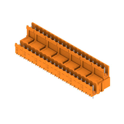 1745080000 - 40-Pole 5.08mm PCB Connector with 180° Elbow, Orange  (Pack of 10)