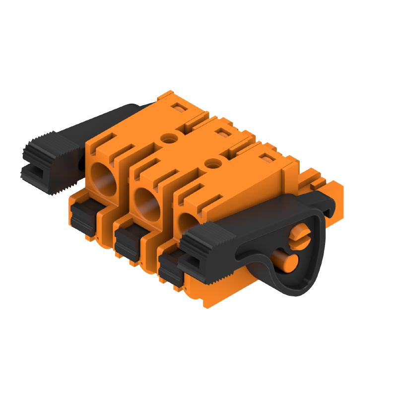 1043960000 - 3-Pole Female PCB Connector, 180° Layout, PUSH IN Clamping  (Pack of 54)