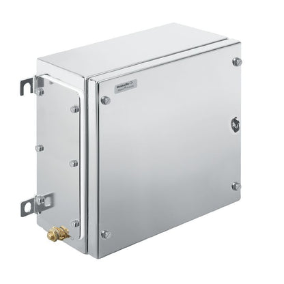 1194660003 - 260mm Stainless Steel Terminal Box with Gland Plates