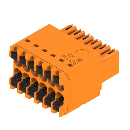 1277320000 - 3.50mm Female PCB Connector, 12 Poles, 180° Angle  (Pack of 84)