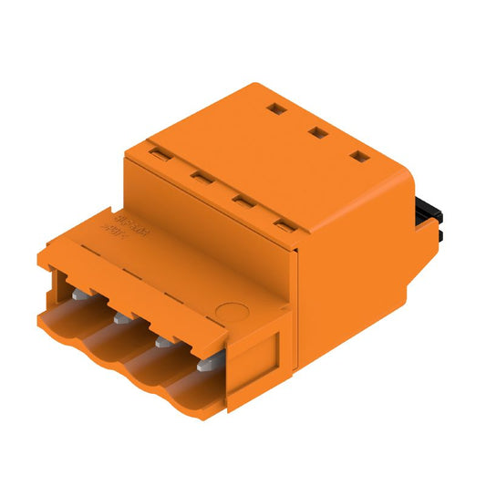 1335460000 - 5.08mm 4-Pole PCB Connector with Push-In Mechanism  (Pack of 78)