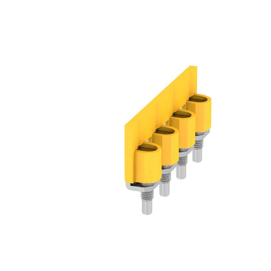 1079400000 - 125A Yellow 4-Pole Terminal Connector with 16mm Pitch  (Pack of 20)
