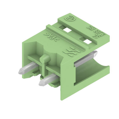 1401780000 - 5.08mm Pitch 2-Pole THT PCB Connector at 180° Angle  (Pack of 100)