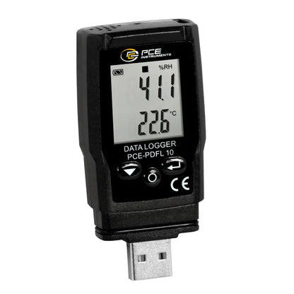 PCE-PDFL 10 - Multi-Function Thermometer with Data Logging & USB Interface