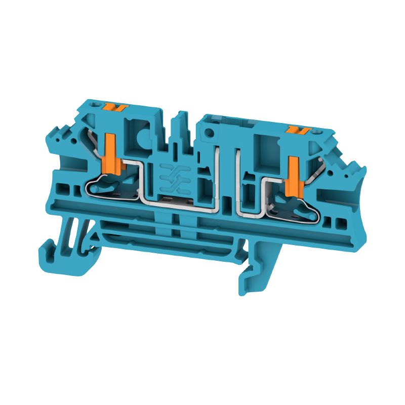 2898690000 - Compact 38mm Terminal Block, 20A, Push-In Connection (Pac ...