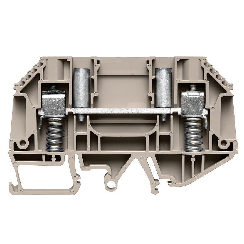 9538100000 - 6 mm² Screw Terminal Block, 41 A, Dark Beige  (Pack of 50)
