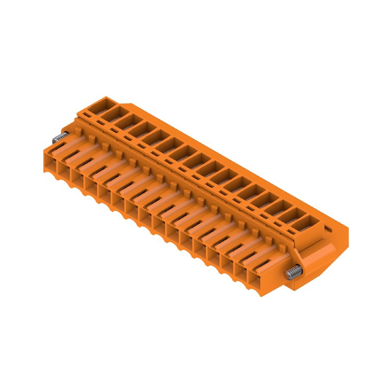 1639150000 - 3.50mm 16-Pole Plug Connector with 90° Yoke  (Pack of 30)