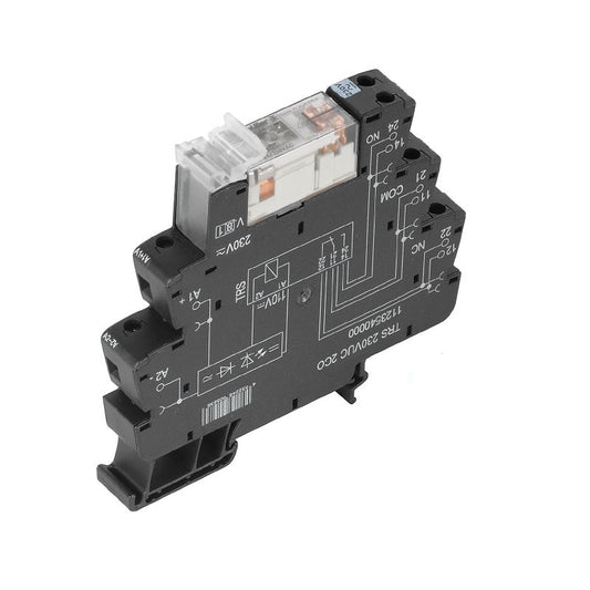 1123540000 - 230V UC Relay Module with 2 CO Contacts, 8A Capacity  (Pack of 10)