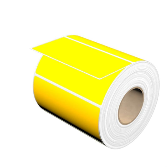 1751821687 - Yellow Self-Adhesive Labels 48x101mm for Durable Marking