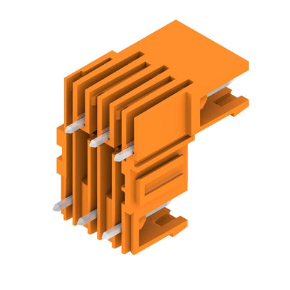 1725660000 - 5.08mm Male Header Connector, 6 Poles, Orange Elbow  (Pack of 50)