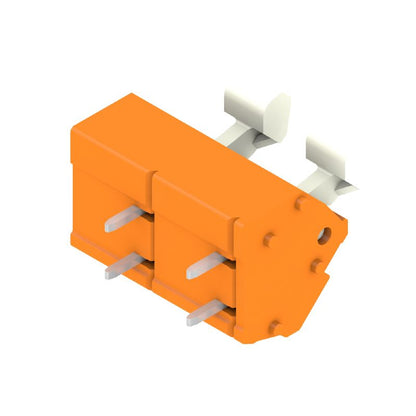 1953930000 - 10mm 2-Pole PCB Terminal with 135° Angle and Tinned Pins  (Pack of 100)