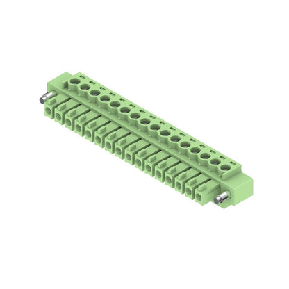 1793120000 - 3.81mm 16-Pole Female PCB Connector with 180° Orientation  (Pack of 50)