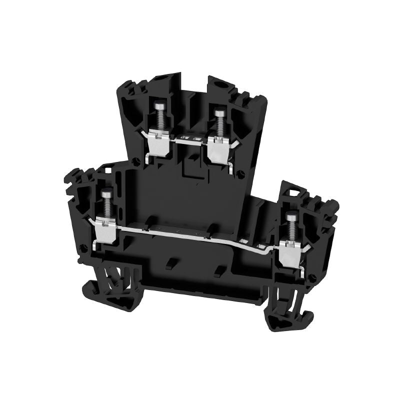 1067940000 - Black Modular Terminal 2.5mm², 400V, 4 Connections  (Pack of 100)