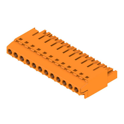 1500560000 - 5.08mm Female PCB Connector, 12 Poles, 180° Angle  (Pack of 30)