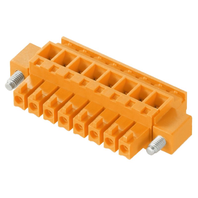 1940040000 - 3.81mm 8-Pole Female Connector with Clamping Yoke  (Pack of 50)