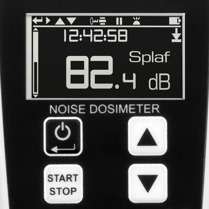 PCE-MND 10 - IEC Compliant 70-140 dB Noise Dose Meter with 15+ Hour Battery